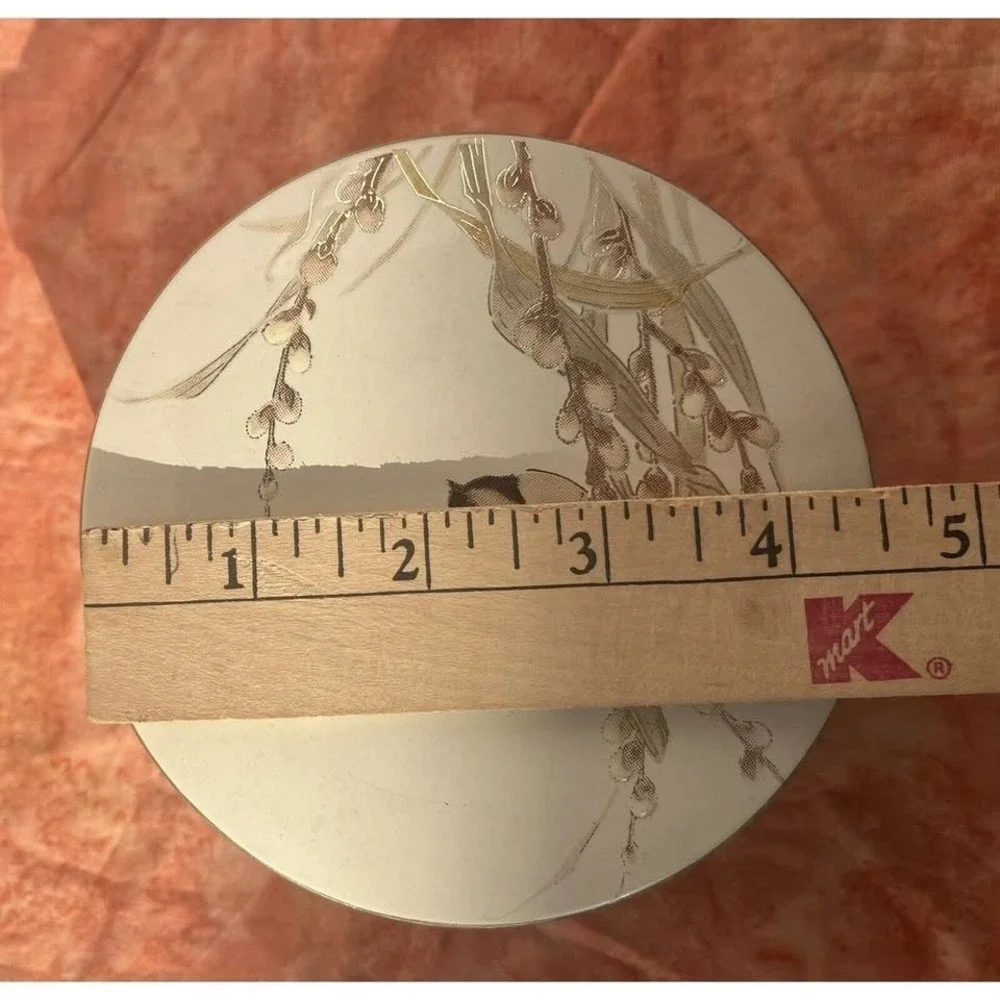 Vintage Otagiri Japan Lacquerware Bird Coasters Set of 6 w/ Round Box